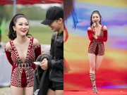 Làng sao - Hương Tràm nóng bỏng, cuồng nhiệt, bất chấp giá lạnh của Hà Nội