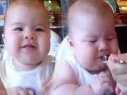 Clip Eva - Biểu cảm hài hước của em bé khi lần đầu ăn sầu riêng