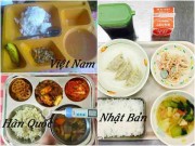 Làm mẹ - Giật mình nhìn bữa trưa của trẻ Việt và trẻ ở những nước nổi tiếng thông minh