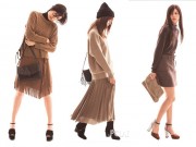 Thời trang - Những kiểu phối chân váy đẹp miễn chê cho mùa đông