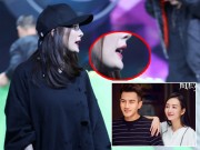 Làng sao - Sau scandal bị "phản bội", Dương Mịch mặc áo rách, lộ cằm nhọn bất thường