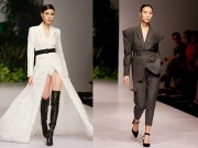 Thời trang - Lan Khuê, Trang Khiếu kẻ tung người hứng trên sàn diễn thời trang