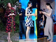 Thời trang - Hà Hồ, Thủy Tiên, Lý Nhã Kỳ ra sao khi thiếu giày cao gót?