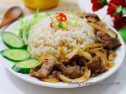 Bếp Eva - Cơm chiên sốt thịt bò đơn giản mà ngon