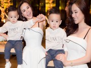 Làng sao - Vy Oanh dẫn quý tử đi chúc mừng sinh nhật con gái Trương Ngọc Ánh