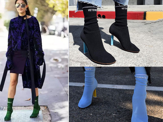 Sắm ngay một đôi boot tất đi chị em ơi, chúng hot thế này cơ mà!