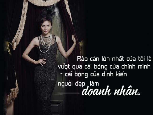 Hoa hậu Ngọc Diễm: Phụ nữ lãnh đạo không thua đàn ông