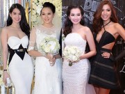 Thời trang - Mặc nổi bật hơn cả cô dâu, nhiều sao Việt bị chỉ trích vì chơi trội khi đi đám cưới