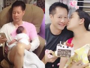Làng sao - Chồng đại gia của Phan Như Thảo thức cả đêm để chăm con