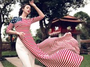Thời trang - Bà mẹ 2 con Mai Thu Huyền "thắt đáy lưng ong" khó tin ở tuổi U40