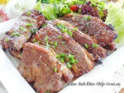 Bếp Eva - Sườn bò nướng tiêu ngon bao nhiêu cũng hết