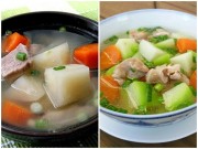 Bếp Eva - Thuộc 4 mẹo này bạn sẽ có nồi nước xương hầm vừa trong vắt lại ngọt thơm
