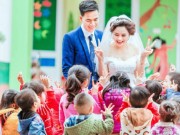 Tin tức - Bất ngờ với bộ ảnh cưới của cô giáo mầm non ngay trong trường