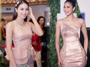 Thời trang - Không cần hở bạo chỉ cần mặc gam màu này đã đủ cho Phạm Hương tỏa sáng