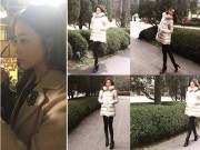Làng sao - "Biểu tượng sắc đẹp" Kim Hee Sun khoe chân dài thẳng tắp, thon gọn