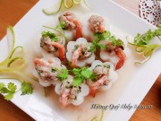 Bếp Eva - Củ cải nhồi tôm thịt hấp vừa đẹp vừa ngon