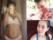 Bà bầu - 3 mỹ nhân Việt vừa sinh con năm 2016: Kẻ lung linh, người xuống sắc