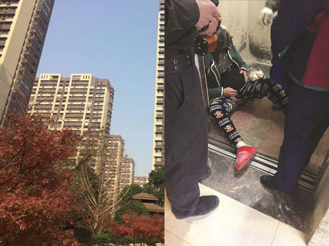 Bà bầu 5 tháng sảy thai vì thang máy 'tử thần' rơi đột ngột từ tầng 8