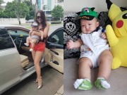 Làm mẹ - Ai bảo Phi Thanh Vân không biết làm mẹ, con trai người đẹp nặng vượt chuẩn lâu rồi!