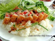 Bếp Eva - Xôi trắng thịt heo quay nhìn là muốn ăn ngay