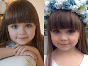 Làm mẹ - Bé gái đang khiến dân tình "chao đảo" vì gương mặt xinh đẹp không góc chết