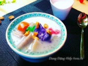 Bếp Eva - Chè tứ khoai nóng hổi, dẻo ngon cuối tuần