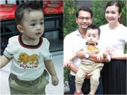 Làng sao - Con trai Huỳnh Đông - Ái Châu đáng yêu, hồn nhiên chạy nhảy tại sự kiện