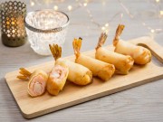 Bếp Eva - Chả giò nhân tôm vàng ươm, giòn rụm thấy là thèm