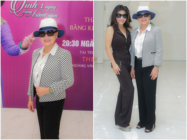 U70, danh ca Thanh Tuyền vẫn tự tin, sành điệu đọ dáng cùng em gái