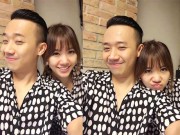 Thời trang - Mỗi lần Trấn Thành - Hari Won mặc đồ đôi là lại tạo "bão"