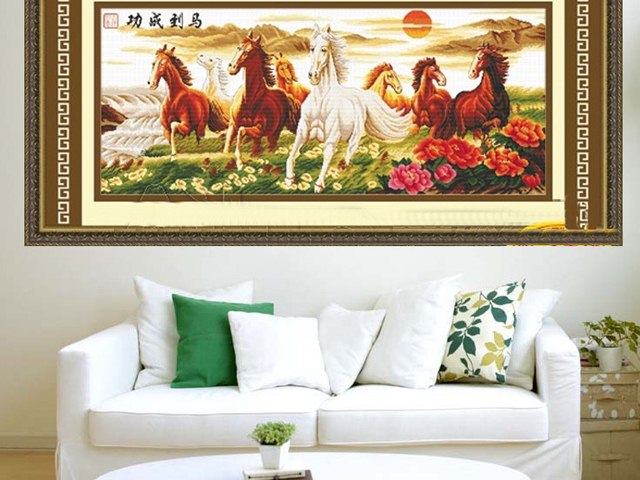 3 bức tranh thêu chữ thập nhà nhà đều treo nhưng nếu sai vị trí sẽ gây họa