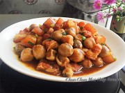 Bếp Eva - Thịt ba chỉ kho nấm rơm tốn cơm phải biết