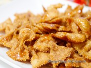 Bếp Eva - Làm bim bim giòn tan từ nui vị caramel cho bé yêu