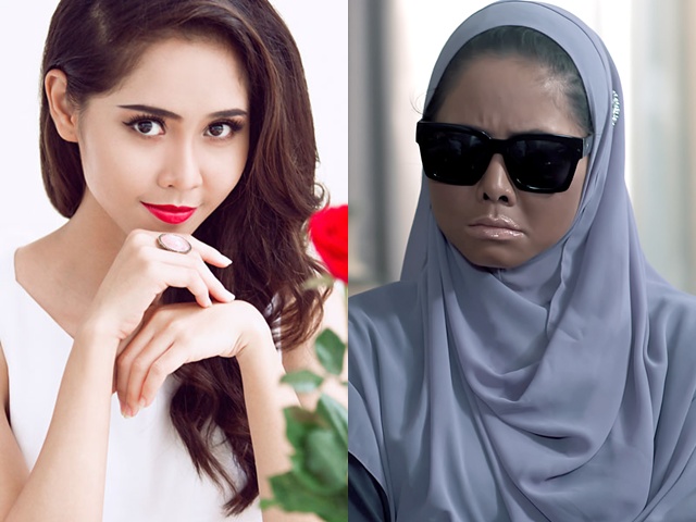 Nhìn hình ảnh quý cô xấu lạ thế này, ai mà tin được đó là Tường Vi!