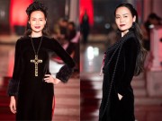 Thời trang - Hoa hậu Thu Thủy môi thâm lạ lẫm ở tuổi 40