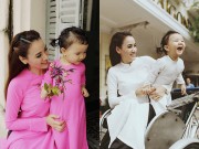 Làm mẹ - Con gái Trang Nhung gây ngỡ ngàng với gương mặt thiên thần
