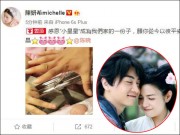 Làng sao - Cuối cùng "Tiểu Long Nữ" Trần Nghiên Hy chính thức lên chức mẹ của một bé trai