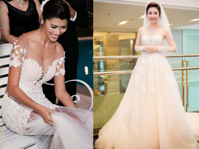 12 bộ váy cưới của sao Việt khiến cô gái nào cũng ước được làm cô dâu