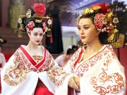 Làng sao - Tượng sáp Võ Tắc Thiên của Phạm Băng Băng được khen đẹp hơn cả người thật