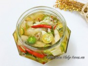 Bếp Eva - Chân gà ngâm chua ngọt cho chồng lai rai ngày Tết