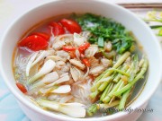 Bếp Eva - Bún ngao nóng hổi cho bữa sáng