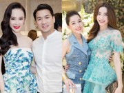 Làng sao - Chi Pu, Angela Phương Trinh thân thiết với em chồng Hà Tăng