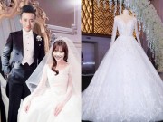 Thời trang - Cận cảnh chiếc váy cưới Trấn Thành chỉ dành cho một mình Hari Won mà thôi