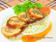 Bếp Eva - Gà cuộn cốm thơm ngon cho Tết Dương lịch