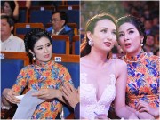 Giải trí - Hoa hậu Ngọc Hân, Ngọc Diễm thân thiết như chị em trong sự kiện
