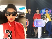 Làng sao - Xuân Lan "đỏ rực" khi ra Hà Nội ghi hình cùng MC hài hước Xuân Bắc