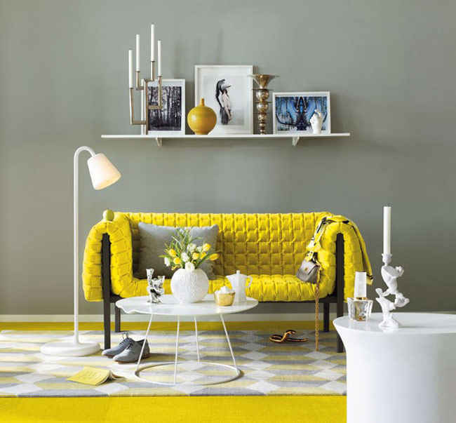 Sắc vàng mang đến sự tươi tắn và trẻ trung cho ngôi nhà của bạn. Trong trang trí nội thất, màu vàng cũng là một màu nổi bật để tạo điểm nhấn.