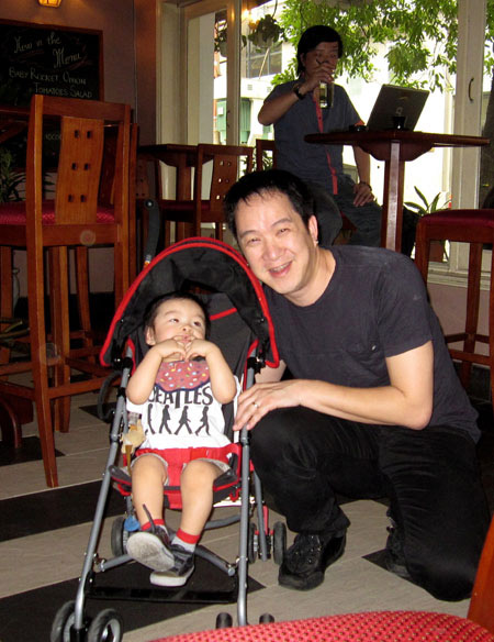 Lộ ảnh con trai của Huy MC với vợ mới - 1