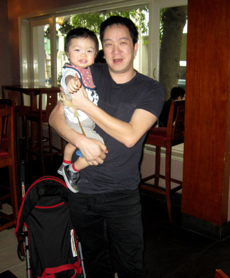 Lộ ảnh con trai của Huy MC với vợ mới - 3