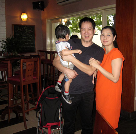 Lộ ảnh con trai của Huy MC với vợ mới - 4